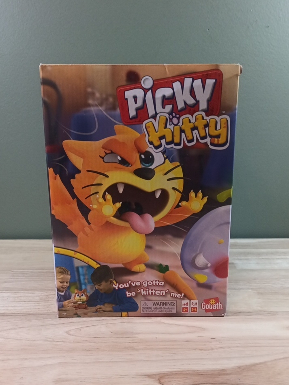 Goliath Picky Kitty Children's Game Spinner 2-4 Players Ages 4+